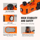 🔧 50% dto. Kit de gato hidráulico 12 en 1 – 5 toneladas, eléctrico, llave de impacto y bomba. Cambia neumáticos rápido y seguro! 🚗⚡