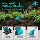 🧑‍🌾 ¡OFERTA POR TIEMPO LIMITADO 50% DE DESCUENTO! 🌱 Tiller y Cultivador Eléctrico Inalámbrico para Jardín – 21V, Profundidad 25 cm, Sin Cables y Alta Potencia ✨