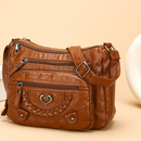 👜 ¡OFERTA POR TIEMPO LIMITADO 50% DE DESCUENTO! ✨ Bolso Cruzado de Mujer – Piel PU Suave, 4 Colores, Multibolsillos ✨