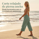 ⏰🔥 ¡50% DE DESCUENTO POR TIEMPO LIMITADO! 👖✨ Pantalones Cortos Plisados de Algodón y Lino para Mujer – Frescos, Cómodos y Elegantes 🌿💖