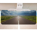 🚗 50% dto. Visera antirreflejos con doble lente para coche – lente gris de día, amarilla de noche. Reduce el deslumbramiento y mejora la visibilidad con niebla! ✨🛡️