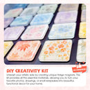 🧲 50% dto. Kit DIY de imanes de acrílico para nevera – convierte fotos y recuerdos en imanes con efecto 3D. ¡Incluye láminas, imanes y cinta adhesiva, montaje sencillo! ✨🖼️