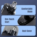 ⚡ Rechargeable Electric Nose Hair Trimmer, Portable Safe Round Head Mens Grooming Tool
