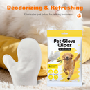 Pet Grooming Glove Wipes for Dogs & Cats - 6PCS/Pack