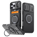 📱 50% dto. Funda antichoque para iPhone con tarjetero – protección reforzada, cubierta deslizante para cámara. Diseño 2 en 1 práctico y seguro! 🛡️✨