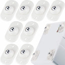 🥳 50% dto. Rueda universal autoadhesiva – giro 360°, acero inoxidable, mueve muebles y macetas sin esfuerzo. Ideal para mayores! 🏠✨