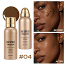 💄 50% dto. Base de maquillaje de cobertura total – oculta imperfecciones, resistente al agua y sudor. Acabado mate y ligero todo el día! ✨🛡️