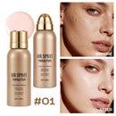 💄 50% dto. Base de maquillaje de cobertura total – oculta imperfecciones, resistente al agua y sudor. Acabado mate y ligero todo el día! ✨🛡️