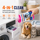 🐾 50% dto. Limpiador 4 en 1 para lavadora – elimina pelo de mascotas, desinfecta el tambor y neutraliza olores. Fórmula segura y concentrada! ✨🧺