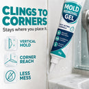 🧽 50% dto. Gel limpiador de moho – elimina manchas en lechada, masilla y juntas. Punta de precisión y textura adherente para baño y cocina! ✨🚿