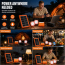 ☀️ 50% dto. Sistema de energía solar portátil – puertos Type-C y USB, almacenamiento eficiente. Energía ilimitada para casa y aventuras! ✨🔋