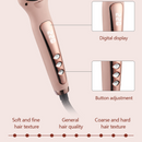 💇‍♀️ 50% dto. Cepillo alisador 2 en 1 con control LCD – alisa, riza y da volumen. Rutina de peinado rápida y sin tirones! ✨🔥