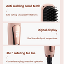 💇‍♀️ 50% dto. Cepillo alisador 2 en 1 con control LCD – alisa, riza y da volumen. Rutina de peinado rápida y sin tirones! ✨🔥