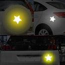 10 Pegatinas reflectantes Car Star