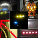 10 Pegatinas reflectantes Car Star