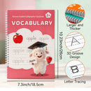 ✏️ 50% dto. Cuaderno de caligrafía reutilizable para niños – tinta que desaparece, practica sin gastar hojas. Ideal para aprender a escribir! ✨🎒