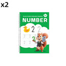✏️ 50% dto. Cuaderno de caligrafía reutilizable para niños – tinta que desaparece, practica sin gastar hojas. Ideal para aprender a escribir! ✨🎒