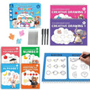 ✏️ 50% dto. Cuaderno de caligrafía reutilizable para niños – tinta que desaparece, practica sin gastar hojas. Ideal para aprender a escribir! ✨🎒