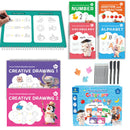 ✏️ 50% dto. Cuaderno de caligrafía reutilizable para niños – tinta que desaparece, practica sin gastar hojas. Ideal para aprender a escribir! ✨🎒