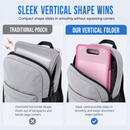📂 50% dto. Carpeta de archivos A4 vertical con 13 bolsillos – pestañas de colores, doble cierre de botón y funda impermeable. Perfecta para la escuela! ✨🎒