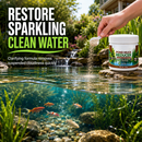 🐟 50% dto. Clarificador en polvo para estanques – acción bacteriana natural que elimina lodos y devuelve la claridad al agua. ¡Fácil en 3 pasos! ✨💧
