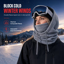 🧣 50% dto. Pasamontañas de forro polar para actividades al aire libre – protección cabeza, cuello y rostro, cierres ajustables y zona nasal moldeable. ¡Talla única, varios colores! ✨❄️
