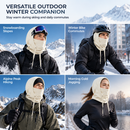 🧣 50% dto. Pasamontañas de forro polar para actividades al aire libre – protección cabeza, cuello y rostro, cierres ajustables y zona nasal moldeable. ¡Talla única, varios colores! ✨❄️
