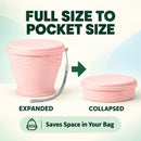 ¡Bebe al Instante Donde Vayas! Vaso de Viaje Plegable de Silicona