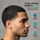 🌊 50% dto. Pomada para ondas 360 – fórmula a base de agua, fijación media duradera y brillo intenso. ¡Define tus waves sin residuo grasoso y con hidratación profunda! ✨💪