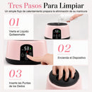 💅 50% dto. Máquina removedora de esmalte en gel por vapor – elimina gelish y acrílico en minutos sin dañar ni limar en exceso. ¡36 W, calor circulante inteligente! ✨🔥