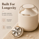 🧶 50% dto. Quitapelusas de succión magnética – cuchillas de acero de precisión, cuidado delicado para tejidos y 5W de potencia. ¡Restaura la suavidad de tu ropa sin esfuerzo, beige! ✨👕