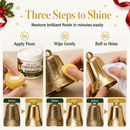 ✨ 50% dto. Crema pulidora para latón y cobre – elimina la oxidación profunda, restaura el brillo dorado y protege contra futuras manchas. ¡50 g, en 3 pasos! ✨🔔