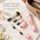 💄 50% dto. Set de brochas de maquillaje retráctil 5 en 1 – cápsula compacta con 5 aplicadores, mecanismo deslizante suave y diseño higiénico sellado. ¡Perfecto para viajar! ✨🧳