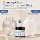🏺 50% dto. Kit de pintura esmerilada para vidrio con esponja – crea un acabado mate translúcido uniforme, resistente al agua y a los rayones. ¡Ideal para jarrones, portavelas y tarros de baño! ✨🎨