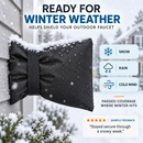 ❄️ 50% dto. Funda protectora para grifos exteriores – Oxford impermeable, aislamiento de algodón grueso y cierre de velcro. ¡Evita congelación y óxido, 20×14 cm, reutilizable! ✨🚰