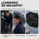 ☔ 50% dto. Paraguas plegable extra grande antiviento de 130 cm – armazón reforzado con 12 varillas, UPF > 50 y secado rápido. ¡Cubre hasta 4 personas y resiste aguaceros! ✨💪