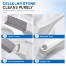 🚽 50% dto. Cepillo limpiador de inodoro con piedra pómez – elimina anillos de cal y óxido sin rayar, alcanza rincones ocultos y se enjuaga limpio. ¡5 colores! ✨🧽