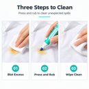 👕 50% dto. Lápiz quitamanchas portátil sin agua para ropa – punta de precisión para manchas frescas de comida, bebida y grasa. ¡Sin lavado completo inmediato, fácil de llevar en el bolso! ✨🧼