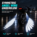 🏍️ 50% dto. Luces LED de proyección de alas de ángel para moto – patrón simétrico, lente ultranítida y amplia zona de advertencia. ¡Más seguridad en carreteras oscuras! ✨🛡️
