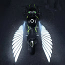 🏍️ 50% dto. Luces LED de proyección de alas de ángel para moto – patrón simétrico, lente ultranítida y amplia zona de advertencia. ¡Más seguridad en carreteras oscuras! ✨🛡️