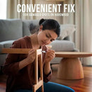 🪵 50% dto. Set de reparación para madera – 8 lápices de cera + 8 rotuladores en colores de madera, más sacapuntas. ¡Cubre arañazos en muebles y suelos de forma rápida y económica! ✨🔧