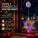 🎄 50% dto. Luces de ventana navideñas con ventosa – 11 diseños festivos, luz blanca cálida o multicolor, a pilas y sin cables. ¡Decora sin taladrar ni cinta adhesiva! ✨🪟