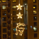 🎄 50% dto. Luces de ventana navideñas con ventosa – 11 diseños festivos, luz blanca cálida o multicolor, a pilas y sin cables. ¡Decora sin taladrar ni cinta adhesiva! ✨🪟