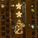 🎄 50% dto. Luces de ventana navideñas con ventosa – 11 diseños festivos, luz blanca cálida o multicolor, a pilas y sin cables. ¡Decora sin taladrar ni cinta adhesiva! ✨🪟