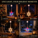 🎄 50% dto. Luces de ventana navideñas con ventosa – 11 diseños festivos, luz blanca cálida o multicolor, a pilas y sin cables. ¡Decora sin taladrar ni cinta adhesiva! ✨🪟