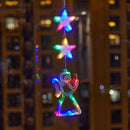 🎄 50% dto. Luces de ventana navideñas con ventosa – 11 diseños festivos, luz blanca cálida o multicolor, a pilas y sin cables. ¡Decora sin taladrar ni cinta adhesiva! ✨🪟