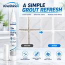 🧱 50% dto. Rotulador blanco reparador de lechada para azulejos – punta de precisión, secado rápido y resistente al agua. ¡Renueva juntas manchadas del baño y la cocina en minutos! ✨🖌️
