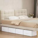 🛏️ 50% dto. Bolsa plegable de almacenamiento bajo la cama con tapa transparente – tejido no tejido, cremallera y asas reforzadas. ¡Aprovecha cada centímetro y mantén todo ordenado! ✨👀
