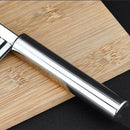 🥔 50% dto. Cuchillo cortador ondulado de acero inoxidable – crea cortes en zigzag en patatas, verduras y frutas. ¡Mango ergonómico antideslizante y fácil de limpiar! ✨🔪